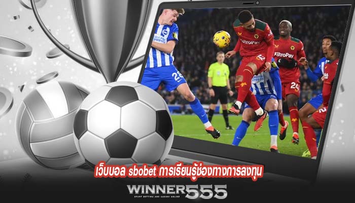 เว็บบอล sbobet การเรียนรู้ช่องทางการลงทุน